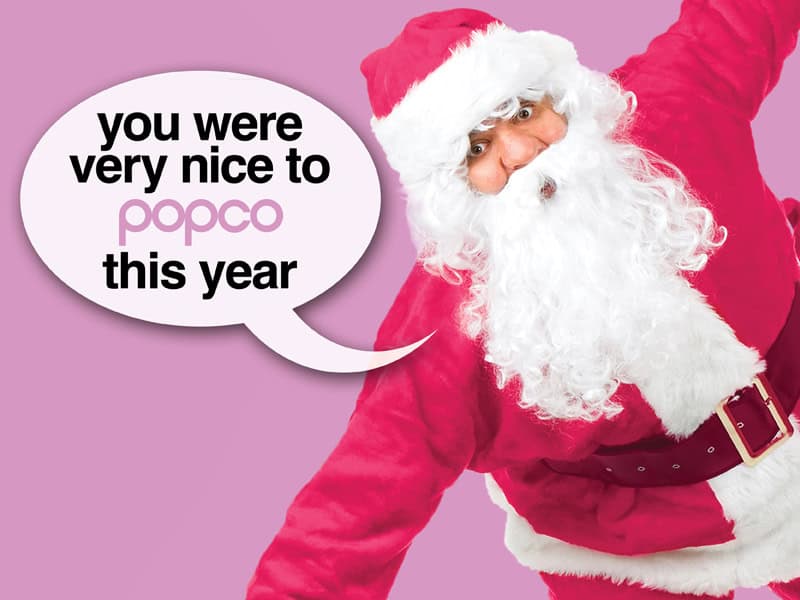 popco Santa sez…