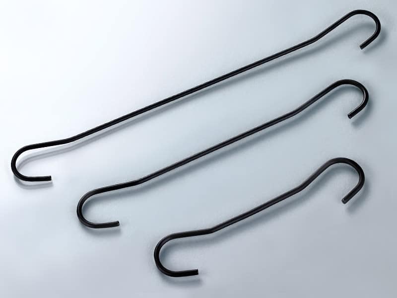 Black wire hooks from Popco, Inc.